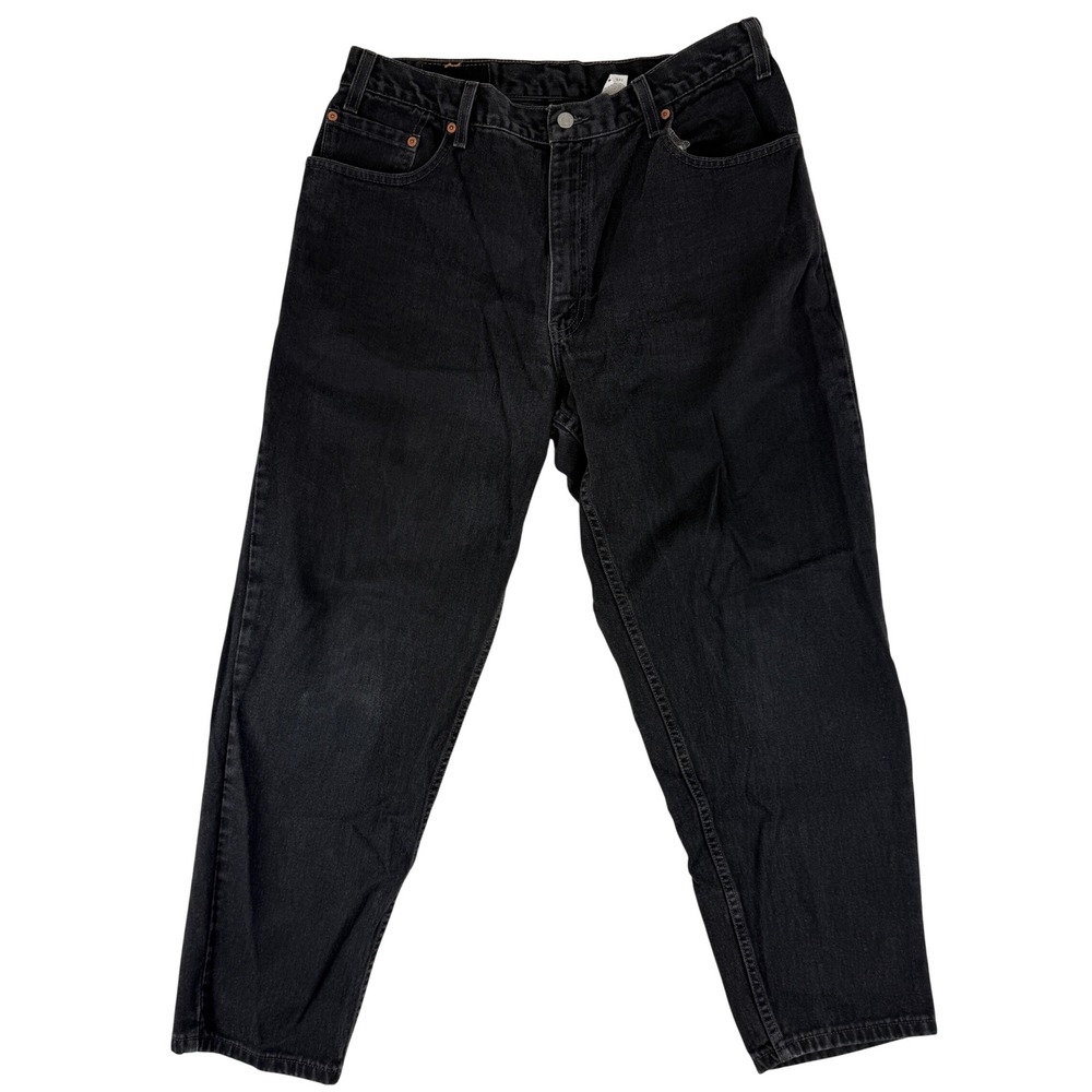 Levi's 560 Loose Fit Tapered‎ Leg Jeans Mens 36x30 Black 2002 Made in USA